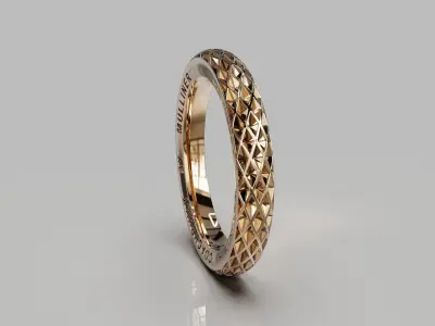 Bentley ring 3D print model