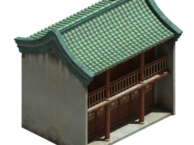 gAME House - Building - Double Level 32 3D model