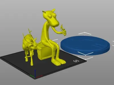 Pink Melancholy 3D print model