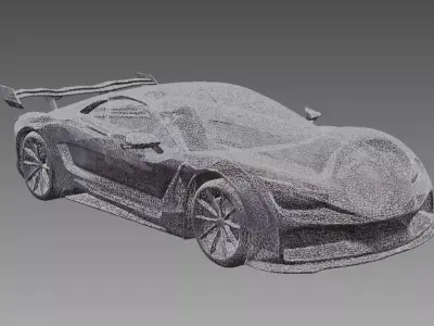 Sport car 3D print model