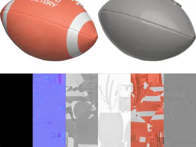Sporting Goods Pack 02 3D model