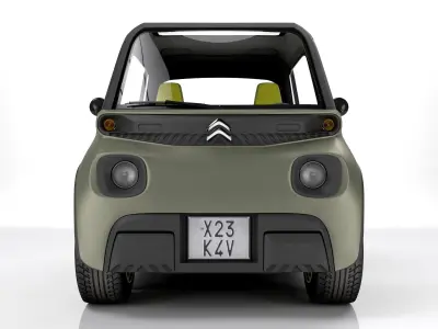 Citroen MY AMI BUGGY 2023  3D model