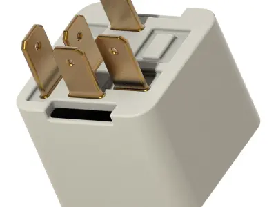 Auto Car Relay Switch 3D print model