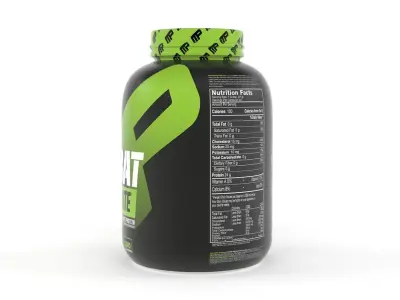 Protein Powder Combat 3D model