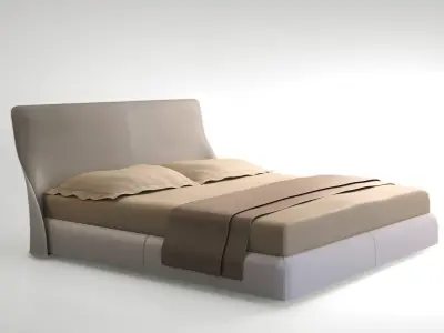 Giorgetti Altea bed  3D model