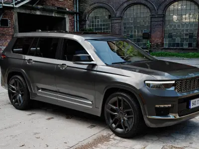 Jeep Grand Cherokee L 2021 3D model