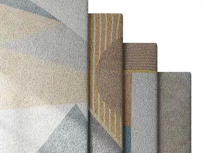 Carpet set 24 3D model