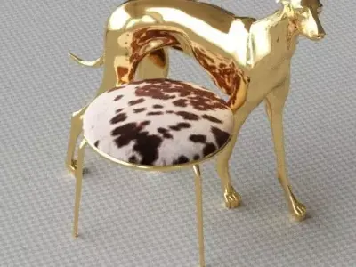 Best Friend Stools 3D model