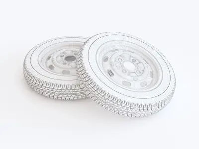Wheel 02 3D model