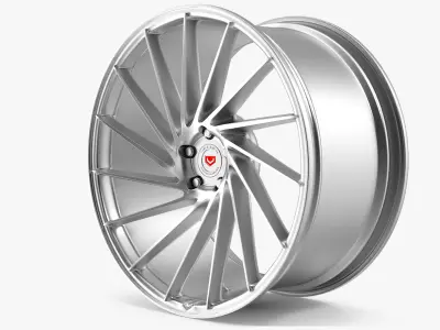 Vossen VPS 304 Chrome 3D model