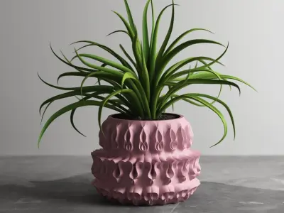 vase 3d print 360  3D print model