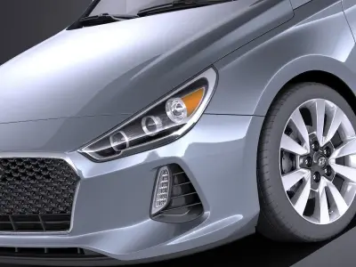 Hyundai Elantra GT 2018 3D model