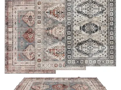 Rugs No 515 Low-poly 3D model