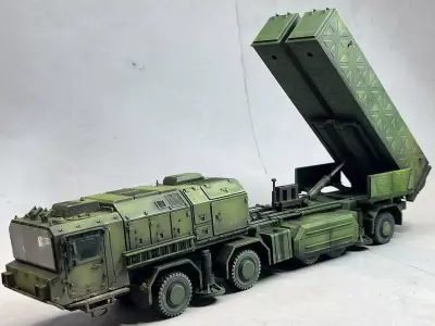 Hrim-2  Ballistic Missile Launcher - 3D Printable Model 3D print model