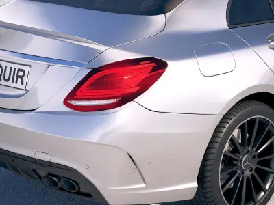 Mercedes C43 AMG 4matic 2019 3D model