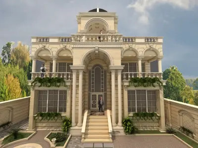 Classic vilaa 3D model