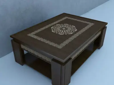 Moroccan Table 3D model