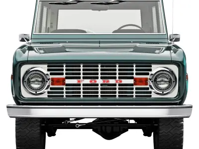 Ford bronco 1977 3D model