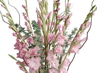 Flower In Vase 70 3D model