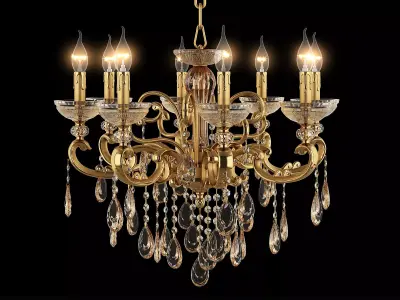 727082 Zar Osgona Chandelier 3D model