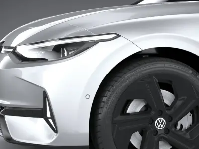 Volkswagen ID7 GTX Tourer 2025 3D model