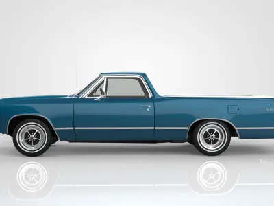 Chevrolet El Camino 1967 3D model