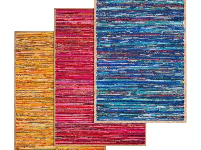 Rug Set 242 3D model
