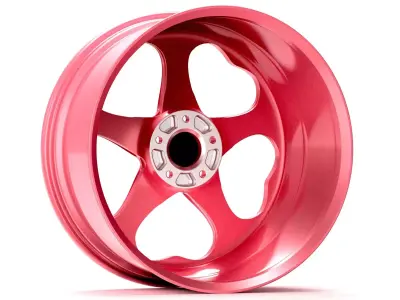 Sakura Mono Wheel Low-poly 3D model