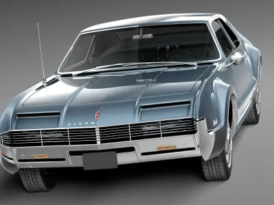 Oldsmobile Tornado 1966 3D model