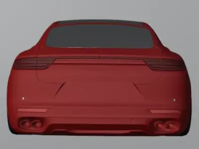Porsche Panamera 3D model