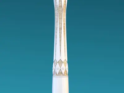 column greek 3D model purchase