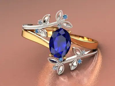 Nature Ring 3D print model