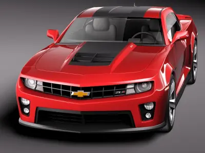 Chevrolet Camaro ZL1 2012 3D model