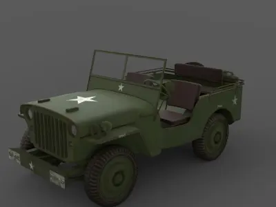 Willys Jeep 3D model