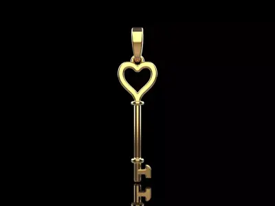 Key pendant model 953 3D print model