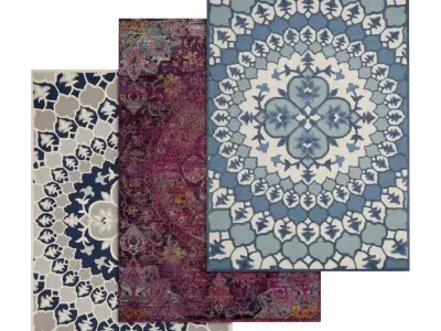 Rug Set 2104 3D model