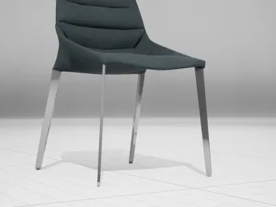 Molteni and C Outline Chair UE4 Low-poly 3D model
