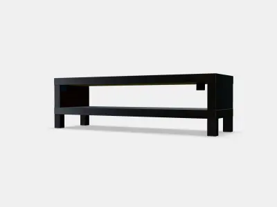 LACK TV bench 4 Low-poly 3D model