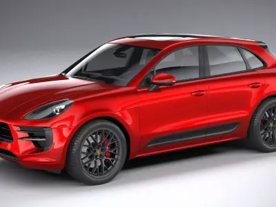 Porsche Macan GTS 2020 3D model