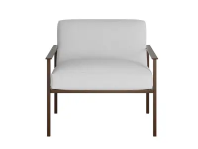 Amy white chair 3D model