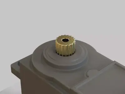 MG995-996 Servo Motor 3D print model