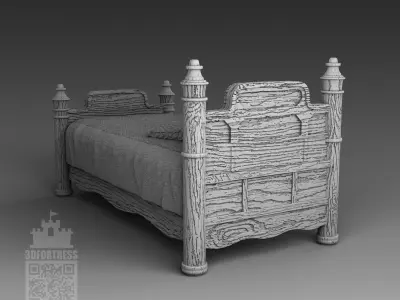 SmallBed 3D print model