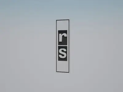 Camaro 1967 RS logo badge Free 3D model