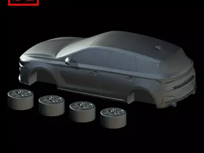 Hyundai i30 3rd Gen N-Line 2016 3D print model