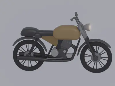 Motorcycle 3D model
