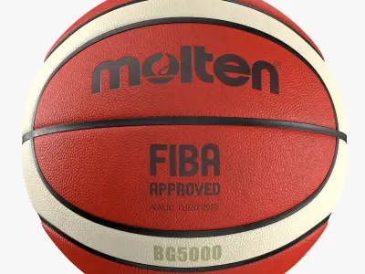 Molten basketball ball 3D model