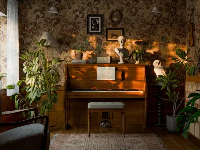 Music Room Vintage 3D model