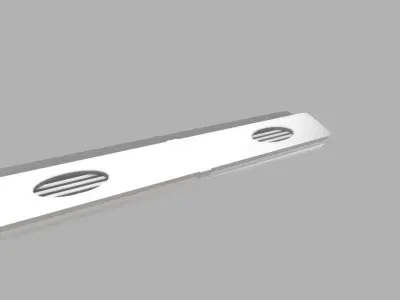 alfa gtv bonnet air grill 3D model