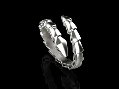 Serpent Ring 60071 3D print model