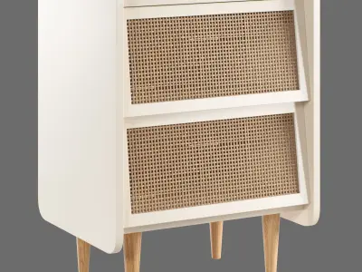 La Redoute Interieurs Bedside Tables Set 4 3D model